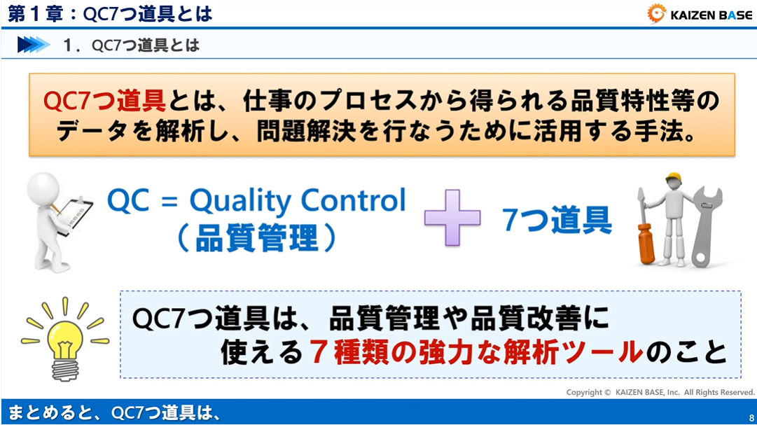 1：QC7つの道具とは