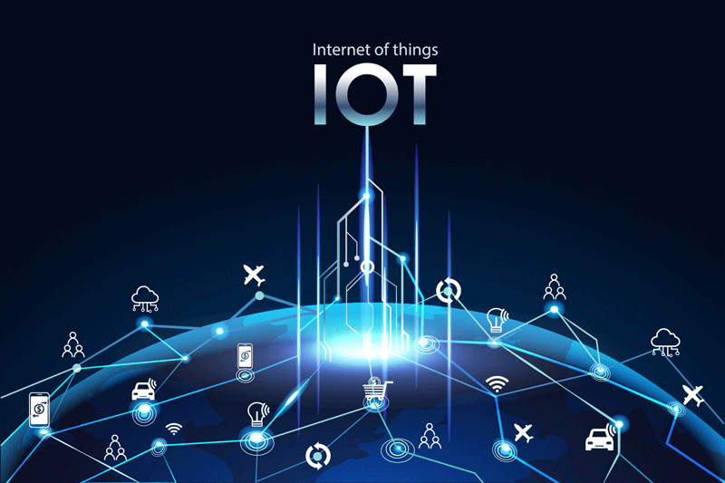 IoTによる近未来をイメージする画像